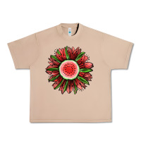 Burro Watermelon Sunflower Urban Heavy Tee - Jasminsmagicworld