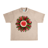 French Oak Watermelon Sunflower Urban Heavy Tee - Jasminsmagicworld