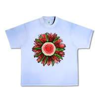 Grape Ice Watermelon Sunflower Urban Heavy Tee - Jasminsmagicworld