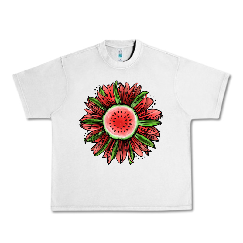 Watermelon Sunflower Urban Heavy Tee by Jasminsmagicworld | Teevron