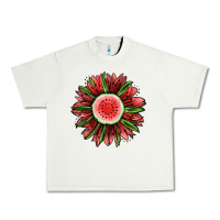 Pistachio Watermelon Sunflower Urban Heavy Tee - Jasminsmagicworld