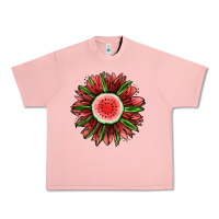 Salmon Watermelon Sunflower Urban Heavy Tee - Jasminsmagicworld