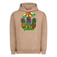 Pigment Burro hello summer pineapples Urban Hoodie - RanaPortraitStore
