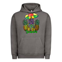 Pigment Tornado hello summer pineapples Urban Hoodie - RanaPortraitStore