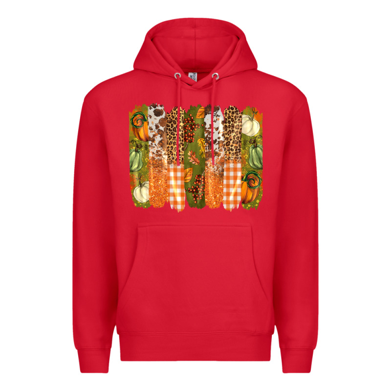 Fall Brushstrokes Premium Hoodie by BarkalooDesign | Teevron