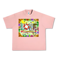 Salmon Love Summer Urban Heavy Tee - CowhideDigitalArt