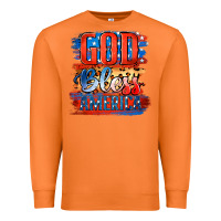 Carrot God Bless America Premium Sweatshirt - Jasminsmagicworld