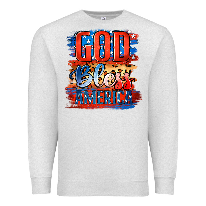 God Bless America Premium Sweatshirt by Jasminsmagicworld | Teevron
