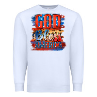 White God Bless America Premium Sweatshirt - Jasminsmagicworld