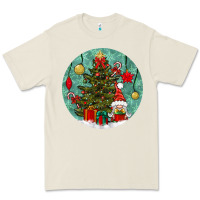 Bone christmas tree and gnome Premium Tee - BundleAndBundleShop