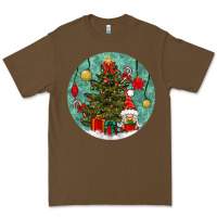 Cacao christmas tree and gnome Premium Tee - BundleAndBundleShop