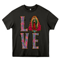 Asphalt Love Lady Of Guadalupe Heavy Core Tee - Jasminsmagicworld