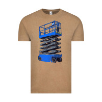 Vintage Coffee scissor lift Vintage Tee - LillyAllenDesigns