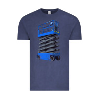 Vintage Denim scissor lift Vintage Tee - LillyAllenDesigns