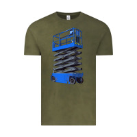 Vintage Olive scissor lift Vintage Tee - LillyAllenDesigns