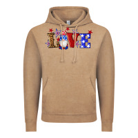 Vintage Coffee american flag gnomes love Vintage Hoodie - Artiststas