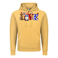 Vintage Mustard american flag gnomes love Vintage Hoodie - Artiststas