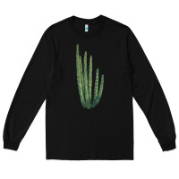Black organ pipe cactus Long Sleeve Tee - LillyAllenDesigns