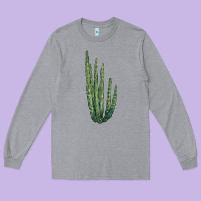 Organ Pipe Cactus Long Sleeve Tee Designed By Lillyallendesigns