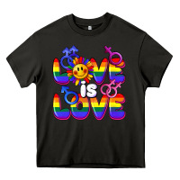 Asphalt Love is love Heavy Core Tee - FaDigitalArtStudio