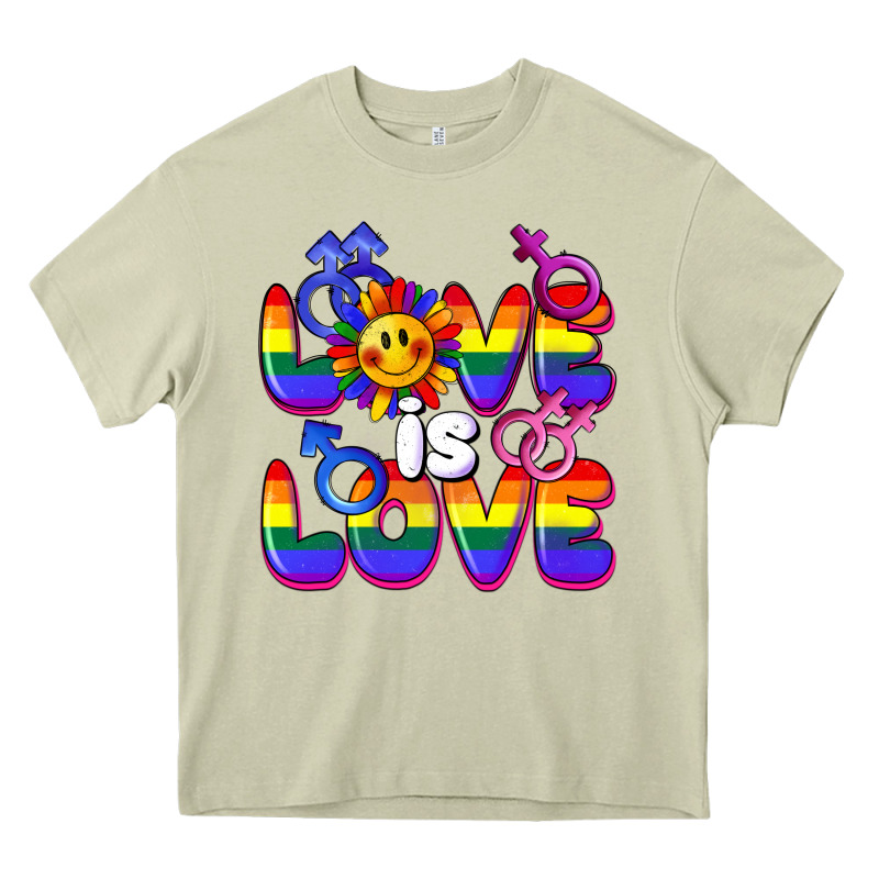 Love Is Love Heavy Core Tee by FaDigitalArtStudio | Teevron
