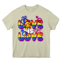 Mossy Love is love Heavy Core Tee - FaDigitalArtStudio