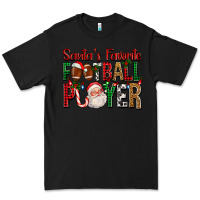 Black Santa's Favorite Football Player For Christmas Premium Tee - FaDigitalArtStudio