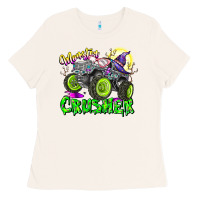 Bone Monster Crusher Ladies Tee - CowhideDigitalArt