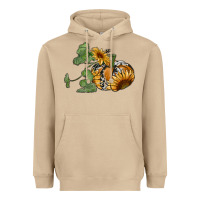 Mushroom sunflower pumpkin Heavyweight Hoodie - RanaPortraitStore