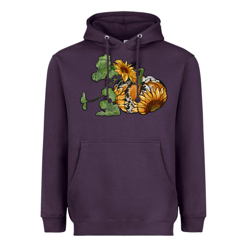Sunflower Pumpkin Heavyweight Hoodie by RanaPortraitStore | Teevron