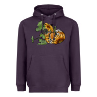 Plum sunflower pumpkin Heavyweight Hoodie - RanaPortraitStore
