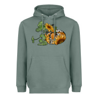 Sage sunflower pumpkin Heavyweight Hoodie - RanaPortraitStore