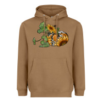 Toasted Coconut sunflower pumpkin Heavyweight Hoodie - RanaPortraitStore