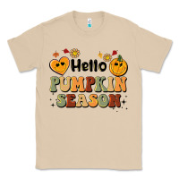 Mushroom hello pumpkin season Classic Tee - BarkalooDesign
