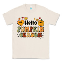 Natural hello pumpkin season Classic Tee - BarkalooDesign