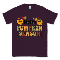 Plum hello pumpkin season Classic Tee - BarkalooDesign