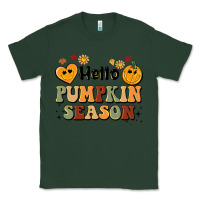 Sports Green hello pumpkin season Classic Tee - BarkalooDesign