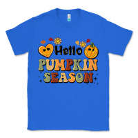 True Royal hello pumpkin season Classic Tee - BarkalooDesign