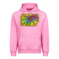 Fuchsia Pink colorful glitter leopard background Urban Hoodie - RanaPortraitStore