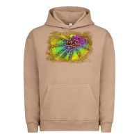 Pigment Burro colorful glitter leopard background Urban Hoodie - RanaPortraitStore