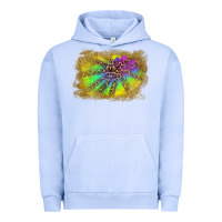Pigment Grape Ice colorful glitter leopard background Urban Hoodie - RanaPortraitStore