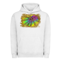 Colorful Glitter Leopard Background Urban Hoodie | Teevron