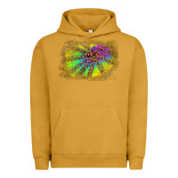 Pigment Peanut Butter colorful glitter leopard background Urban Hoodie - RanaPortraitStore