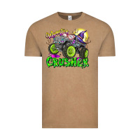 Vintage Coffee Monster Crusher Vintage Tee - CowhideDigitalArt