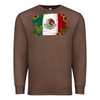 Chestnut Mexican Flag Cactus Sunflower Premium Sweatshirt - Jasminsmagicworld