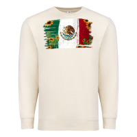 Sandshell Mexican Flag Cactus Sunflower Premium Sweatshirt - Jasminsmagicworld