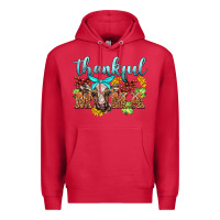 Cardinal thankful mama cow Premium Hoodie - BarkalooDesign