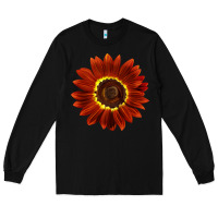 Black Rouge Royale Sunflower Long Sleeve Tee - LillyAllenDesigns
