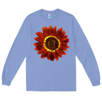 Colony Blue Rouge Royale Sunflower Long Sleeve Tee - LillyAllenDesigns