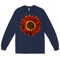 Navy Rouge Royale Sunflower Long Sleeve Tee - LillyAllenDesigns